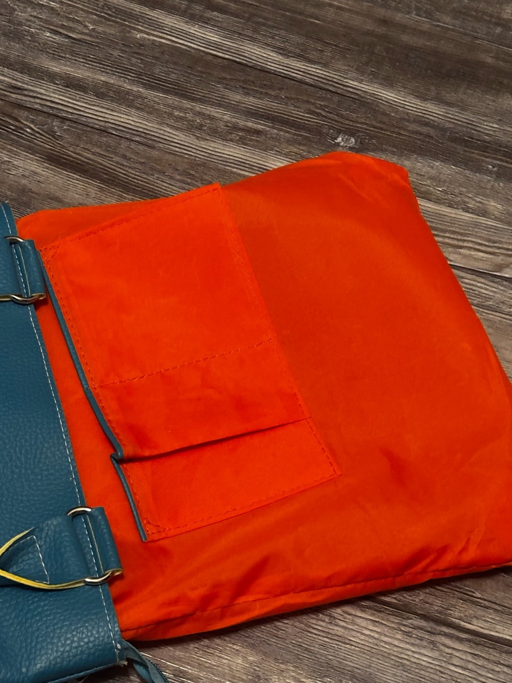 Color Block Multi-Color Tote Bag - Picture 9 of 9